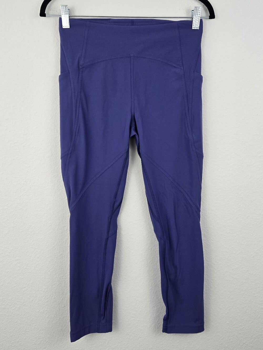 Purple Lululemon All The Right Places Crop Leggings